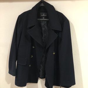 London Fog Pea Coat Plus Size 3X